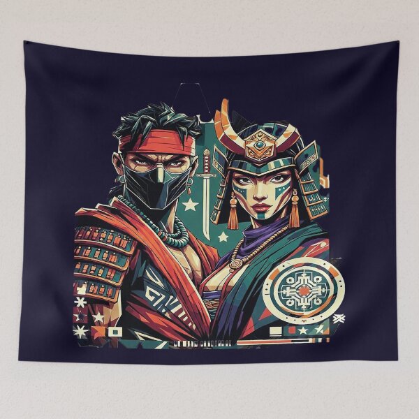 Item preview, Street Guards – Samurai Spirit designed and sold by Duoluminis-luminko.