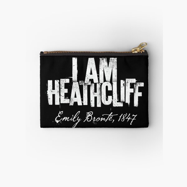 Item preview, I Am Heathcliff Emily Bronte 1847 Grunge Typography designed and sold by Fenay Designs.