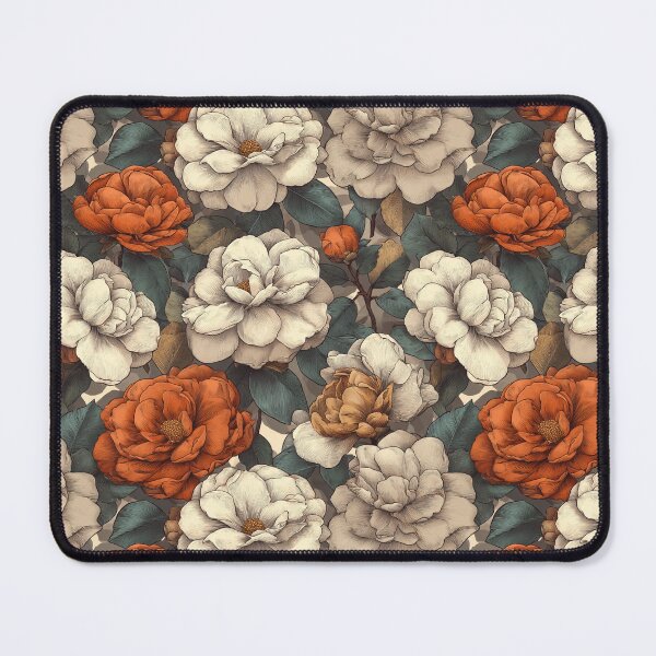 Item preview, Bold Gardenias Floral - Birthday Flower Pattern - Gifts For Husband designed and sold by RoyalStarsPatts.