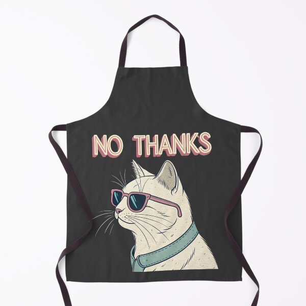 Item preview, No Thanks Cat – Politely Declined designed and sold by Artiviose.