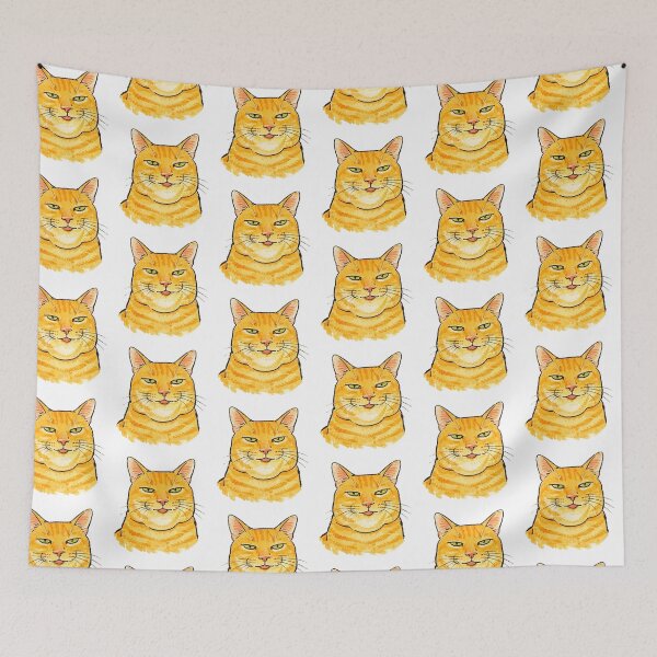 Aperçu de l'œuvre Sigma Orange Cat créée et vendue par FarieArt.