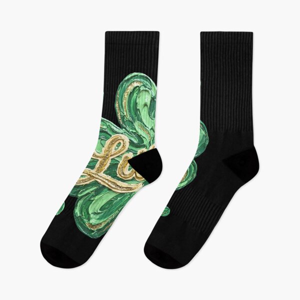Item preview, Textured Lucky Clover St. Patrick's Day Tee designed and sold by OlyvieArt.