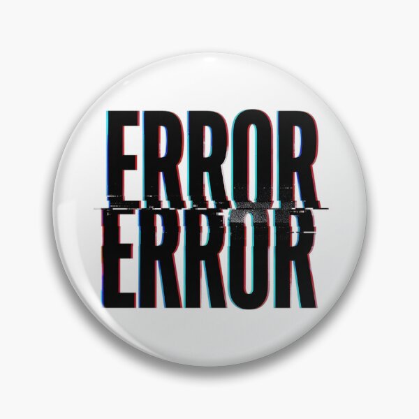 Item preview, Double Error Glitch - Distorted Digital Streetwear Aesthetic designed and sold by AlanyaArtX.