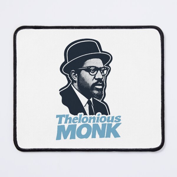 Item preview, Thelonious Monk Bebop Halftone Piano Portrait designed and sold by Boogosh.