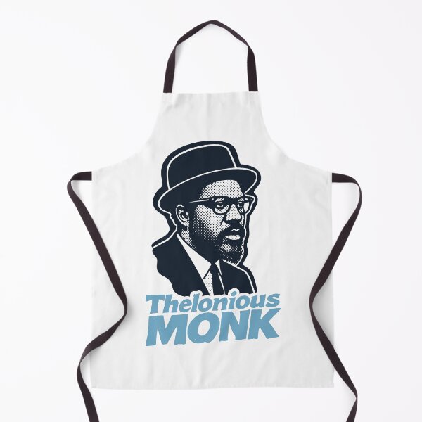 Item preview, Thelonious Monk Bebop Halftone Piano Portrait designed and sold by Boogosh.