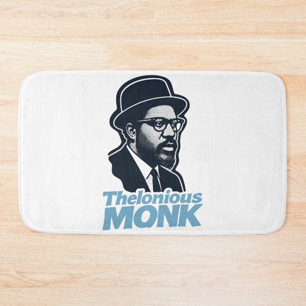 Item preview, Thelonious Monk Bebop Halftone Piano Portrait designed and sold by Boogosh.