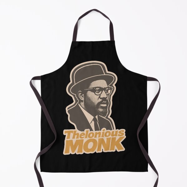 Item preview, Thelonious Monk Jazz Piano Halftone Expression designed and sold by Boogosh.