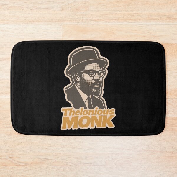 Item preview, Thelonious Monk Jazz Piano Halftone Expression designed and sold by Boogosh.