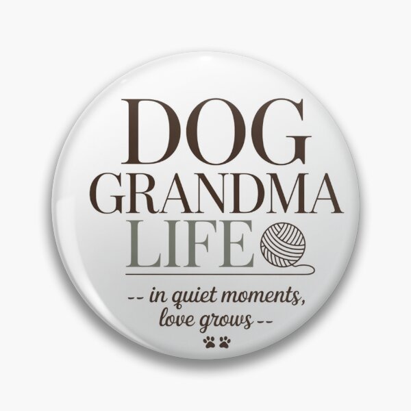 Item preview, Dog Grandma Life Shirt Minimalist – Cute Dog Lover Gift for Grandma – Emotional Paw Print Tee – Dog Mom Grandma T-Shirt designed and sold by RALYSHOP.