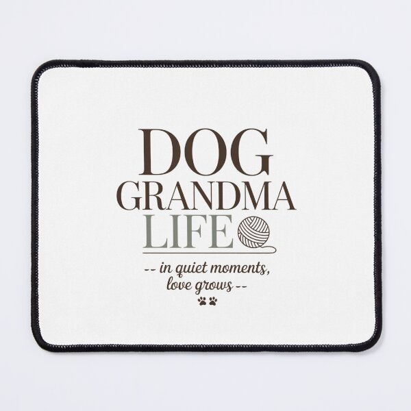 Item preview, Dog Grandma Life Shirt Minimalist – Cute Dog Lover Gift for Grandma – Emotional Paw Print Tee – Dog Mom Grandma T-Shirt designed and sold by RALYSHOP.