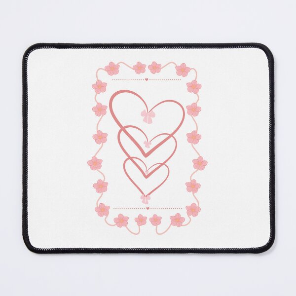 Item preview, Intertwined Hearts Floral Frame Moti designed and sold by Rehnair.