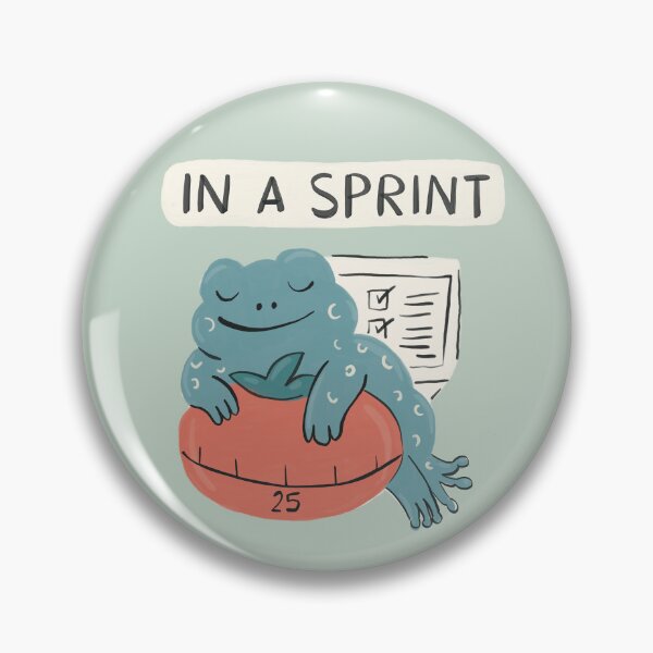 Item preview, Hand-Drawn Productivity Frog with Pomodoro Timer for Task Planning & Focus designed and sold by MaddaMom.