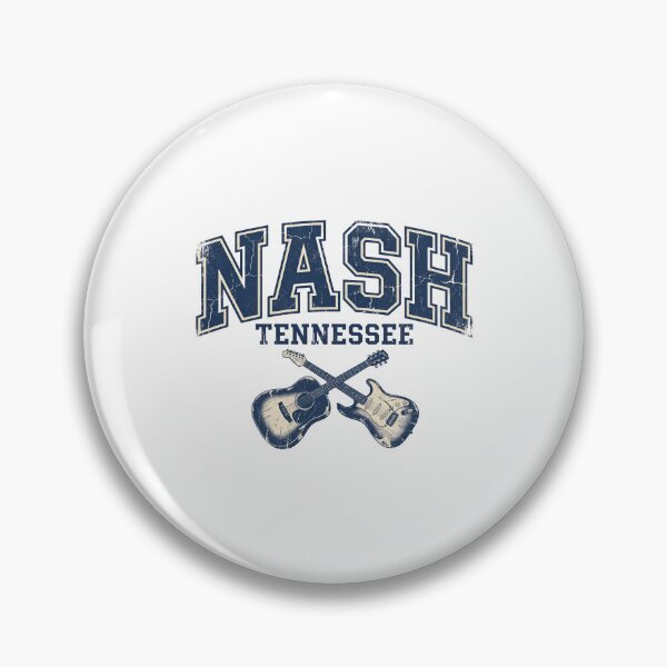 Item preview, Nash Tennessee Collegiate Crossed Guitars Vintage designed and sold by Fenay Designs.