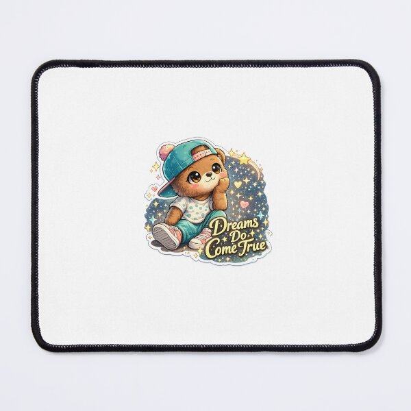 Item preview, Dreams Do Come True – Sassy Chibi Teddy with Starry Vibes designed and sold by SparkVault.