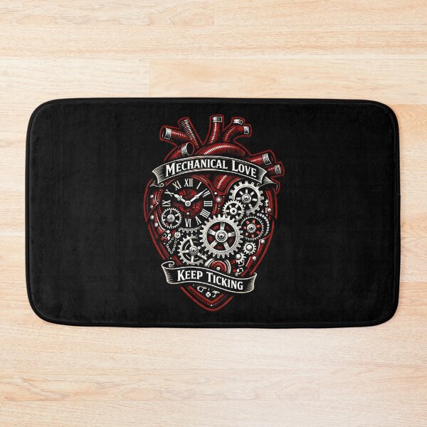 Item preview, Mechanical Love Keep Ticking designed and sold by SnappyPNG.