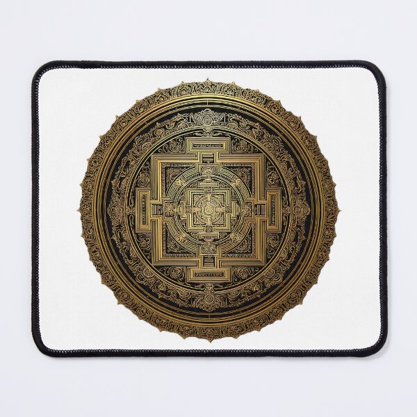 Item preview, Golden Mandala Sacred Geometry - Decorative Spiritual Art designed and sold by eikulabs.