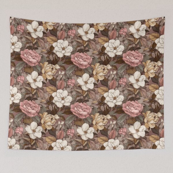 Item preview, Flourishing Gardenias Floral  - Birth Flower Pattern  - Gifts For Wife designed and sold by RoyalStarsPatts.
