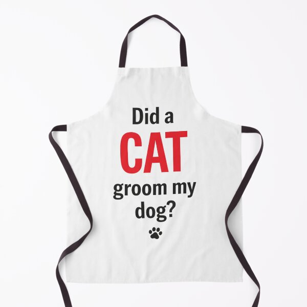 Item preview, Funny Dog Grooming Shirt – Did a Cat Groom My Dog? Pet Humor Design designed and sold by MarekoraStudio.