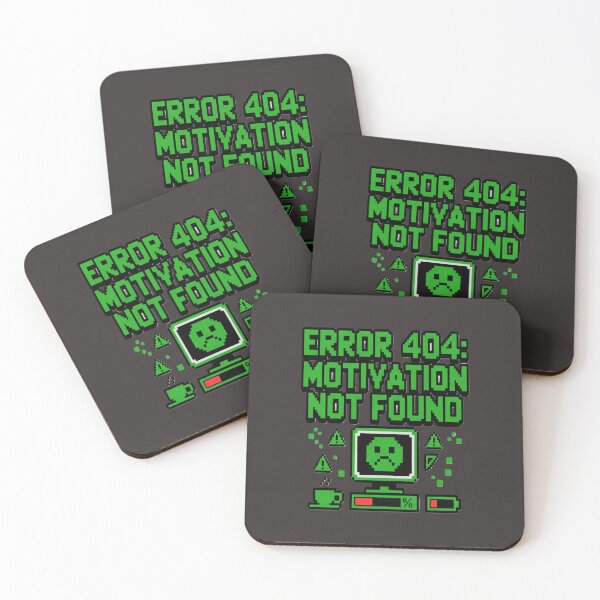 Item preview,  error 404 motivation not found designed and sold by MONO LAB .