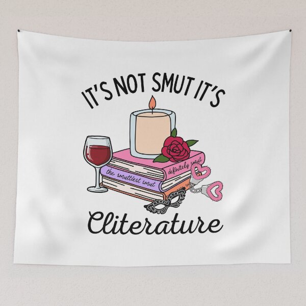 Item preview, It's not smut it's cliterature designed and sold by stellacreates.