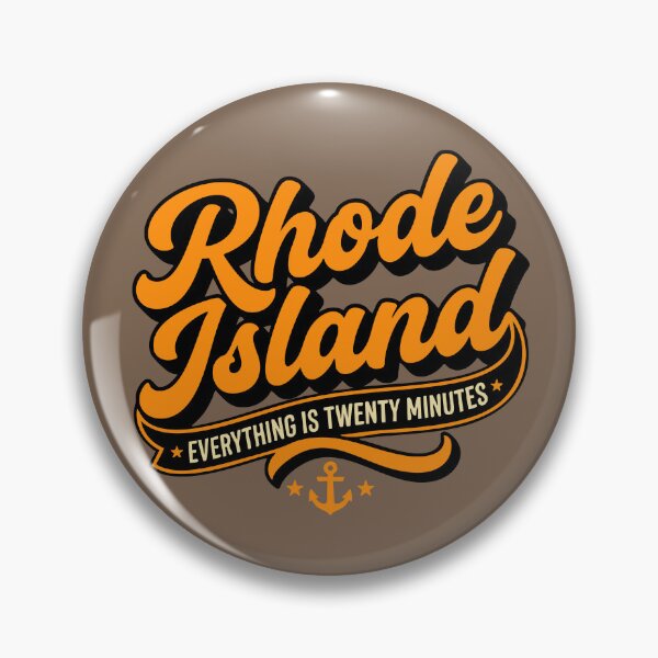 Item preview, Rhode Island Retro Everything Is Twenty Minutes Script Vector Aesthetic designed and sold by Cozy-Old-Pub.