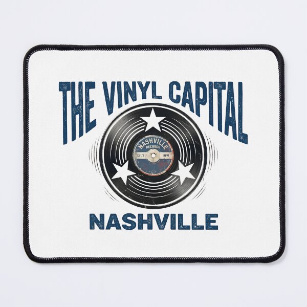 Item preview, The Vinyl Capital Nashville Records Retro Disc designed and sold by Fenay Designs.