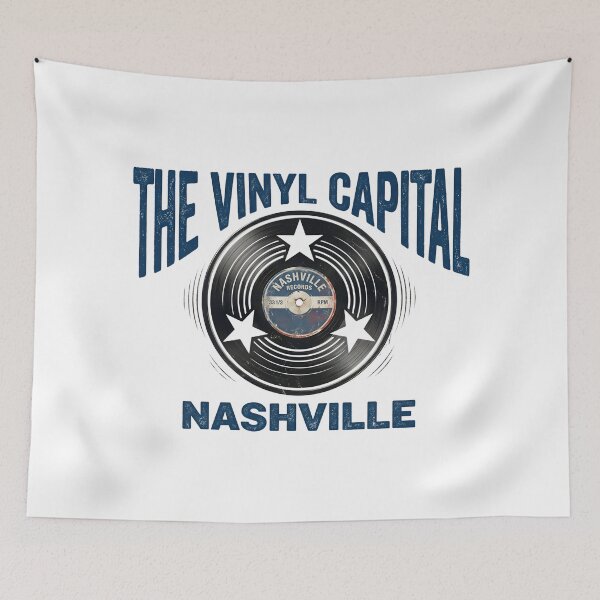 Item preview, Disco retro The Vinyl Capital Nashville Records designed and sold by Fenay Designs.