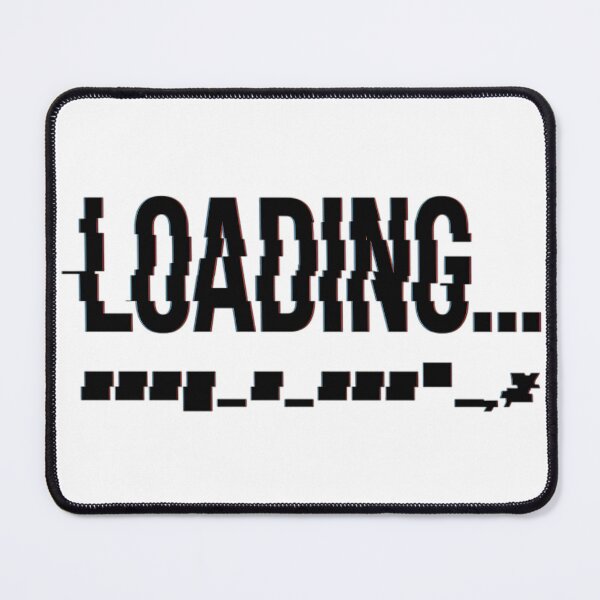 Item preview, Distorted Glitch Loading - Retro Cyberpunk Streetwear Aesthetic designed and sold by AlanyaArtX.