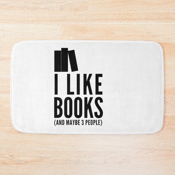 Item preview, I Like Books (and maybe 3 people) designed and sold by A Fabulous Production.