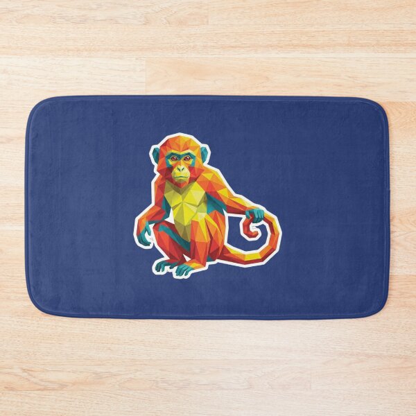 Item preview, Bright Yellow Monkey – Optimistic Monkey Sticker for Graduation Gifts designed and sold by bsbd-action.