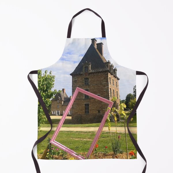 Item preview, French Renaissance Castle With Pink Frame designed and sold by Kainicram.