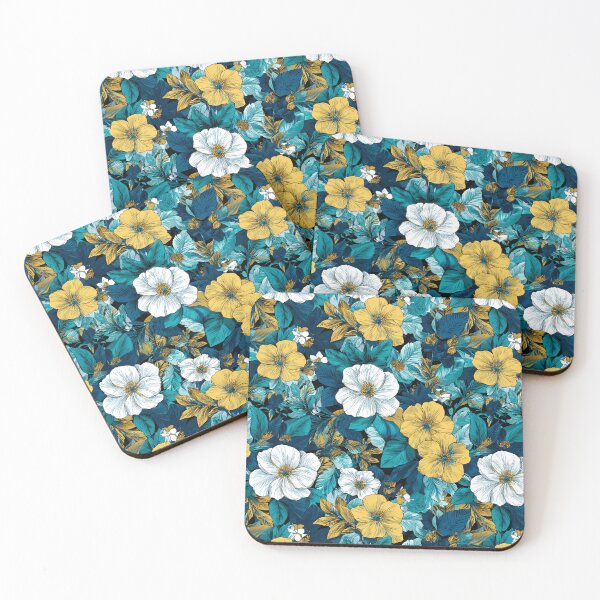Item preview, Flourishing Gardenias Texture  - Botanical Garden Pattern  - Holiday Gift Sets designed and sold by RoyalStarsPatts.