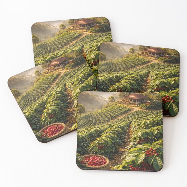 Item preview, Coffee Harvest in the Mountains designed and sold by JuViRo.