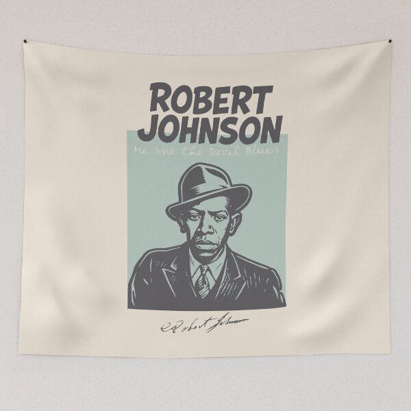 Item preview, Robert Johnson Delta Blues Crossroads Poster designed and sold by Boogosh.