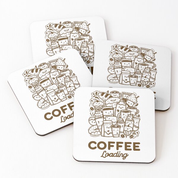 Item preview, Coffee Loading – Funny Tech Meme Design | Battery Low Humor Tee designed and sold by DZ Vibe Studio.