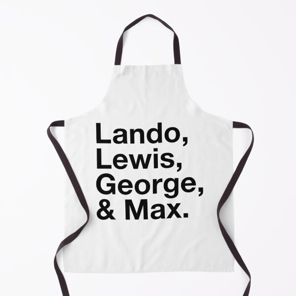 Item preview, F1 Fan: Lando, Lewis, George & Max designed and sold by robnoble.