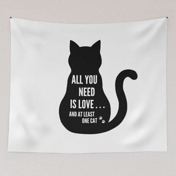 Item preview, All you need is love and at least one cat designed and sold by A Fabulous Production.