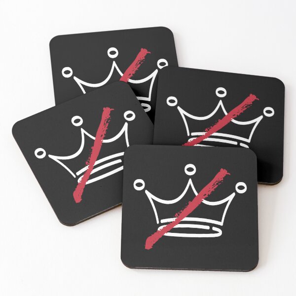 Item preview, No King Minimalist Anti Monarchy designed and sold by designclub.