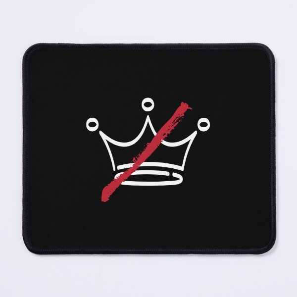 Item preview, No King Minimalist Anti Monarchy designed and sold by designclub.