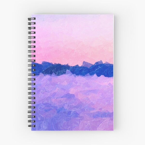 Item preview, Hielo caliente: papel de aluminio y papel collage marino en rosa designed and sold by AbstractWork.