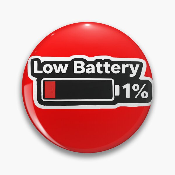 Item preview, Low Battery Human Funny Meme Sticker | Social Battery 1% Gen Z Humor designed and sold by LYZ7VANI.