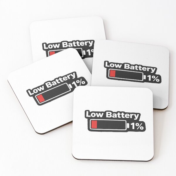 Item preview, Low Battery Human Funny Meme Sticker | Social Battery 1% Gen Z Humor designed and sold by LYZ7VANI.