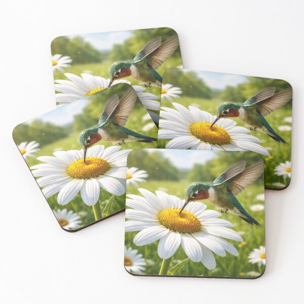 Item preview, Hummingbird and Flower in Spring designed and sold by JuViRo.
