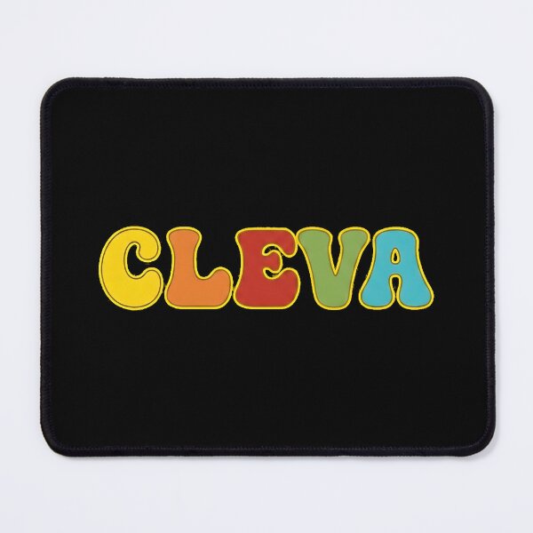 Item preview, ❤️ CLEVA Personalized Name Wavy Retro Shirt, Coffee Mug, Sticker Gift designed and sold by HelixPedia.