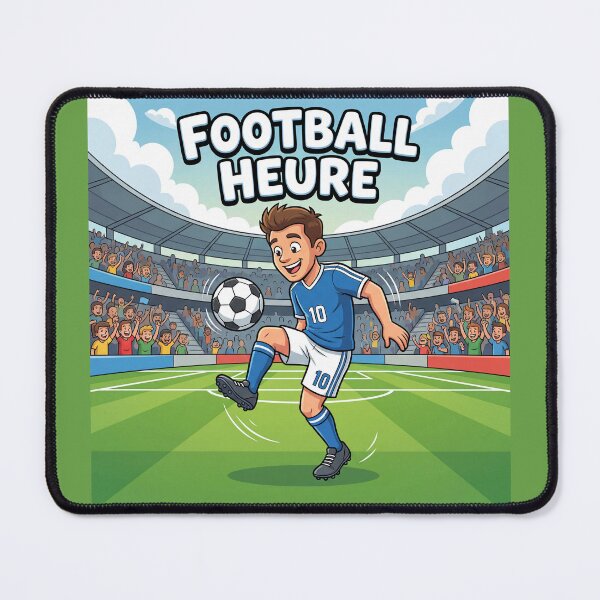 Item preview, Football Time – Football Player in Action | Footballer Pun | Sport & Passion Design designed and sold by WordPlayStudio.