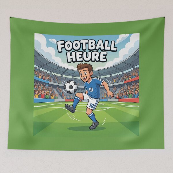 Item preview, Football Time – Football Player in Action | Footballer Pun | Sport & Passion Design designed and sold by WordPlayStudio.
