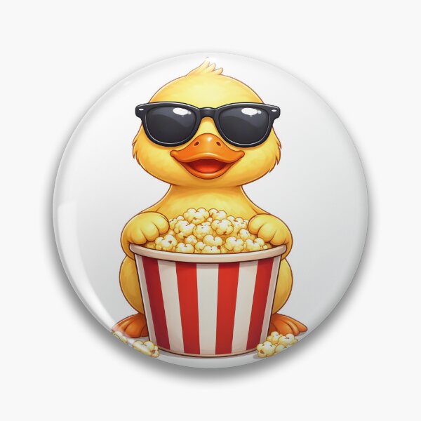 Item preview, Popcorn Duckling designed and sold by Icareis-Studios.