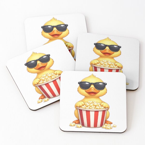 Item preview, Popcorn Duckling designed and sold by Icareis-Studios.