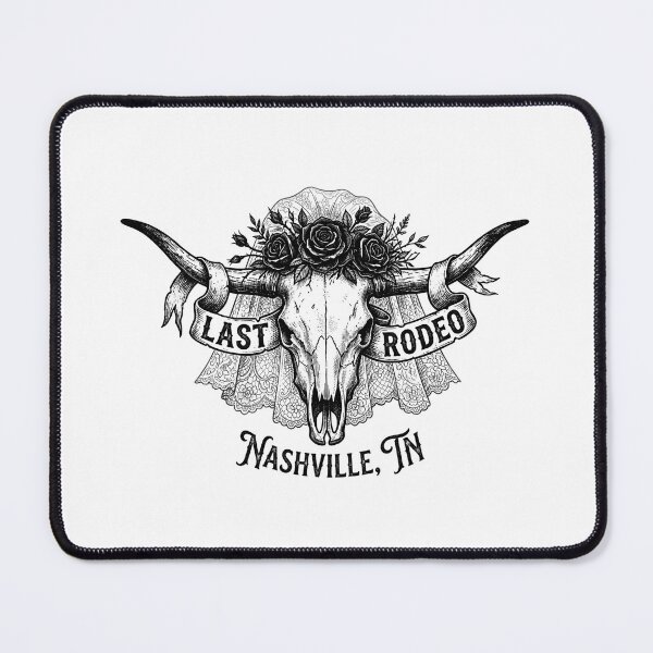 Item preview, Last Rodeo Nashville TN Bridal Skull Veil designed and sold by Fenay Designs.