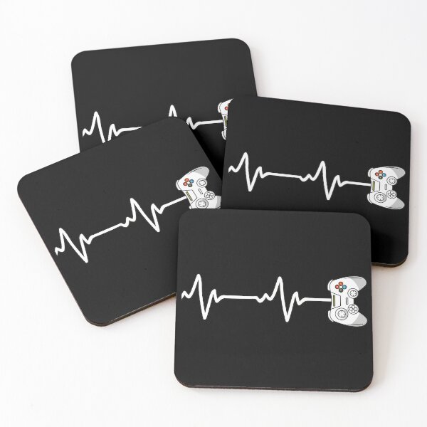 Item preview, Gamer Heartbeat EKG Controller T-Shirt designed and sold by OlyvieArt.